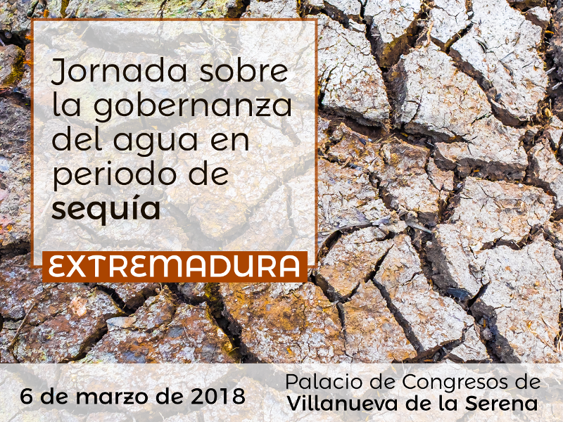 Jornada Sobre la Gobernanza del Agua en Período de Sequía. PROMEDIO Consorcio de Servicios Medioambientales , Diputación de Badajoz.